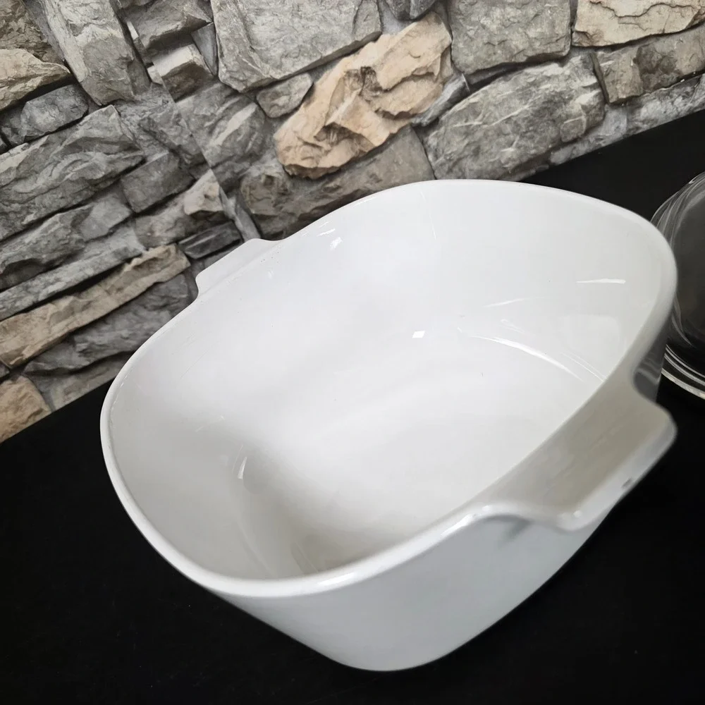 Corning Ware Casserole Dish Blue Cornflower 2.5 QT Retro Americana Kitchen w Lid